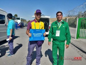 Turkmenistan 1 300x225 - تشریفات المپیکی ترکمنستان برای بازی‌های داخل سالن آسیا +تصاویر