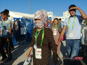 Turkmenistan 12 300x225 - تشریفات المپیکی ترکمنستان برای بازی‌های داخل سالن آسیا +تصاویر